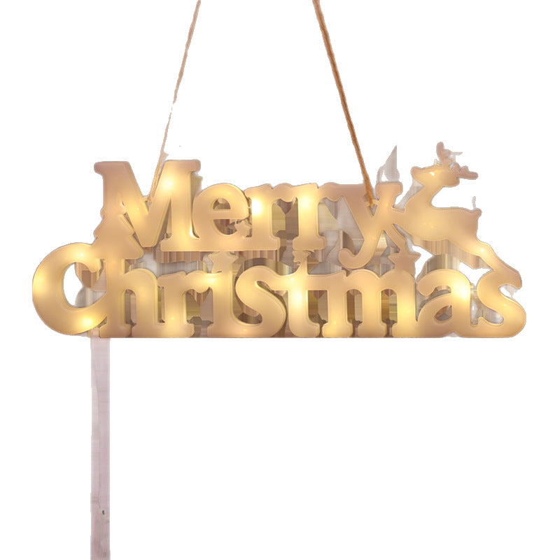 Christmas Decorative Letter Lights