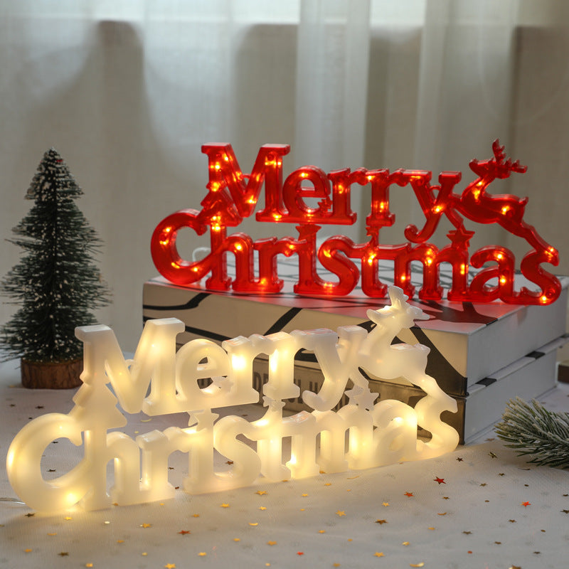Christmas Decorative Letter Lights