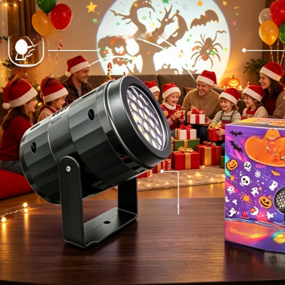 Christmas projection lamp