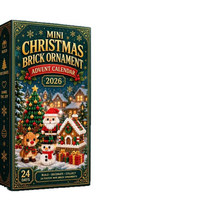 2026 Christmas Brick Advent Calendar 24 Days Countdown Building Kit